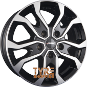 AUTEC KISO (KS) Schwarz Poliert Einteilig 17 Zoll