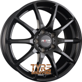 PLATIN P 113 Black Painted Einteilig 18 Zoll