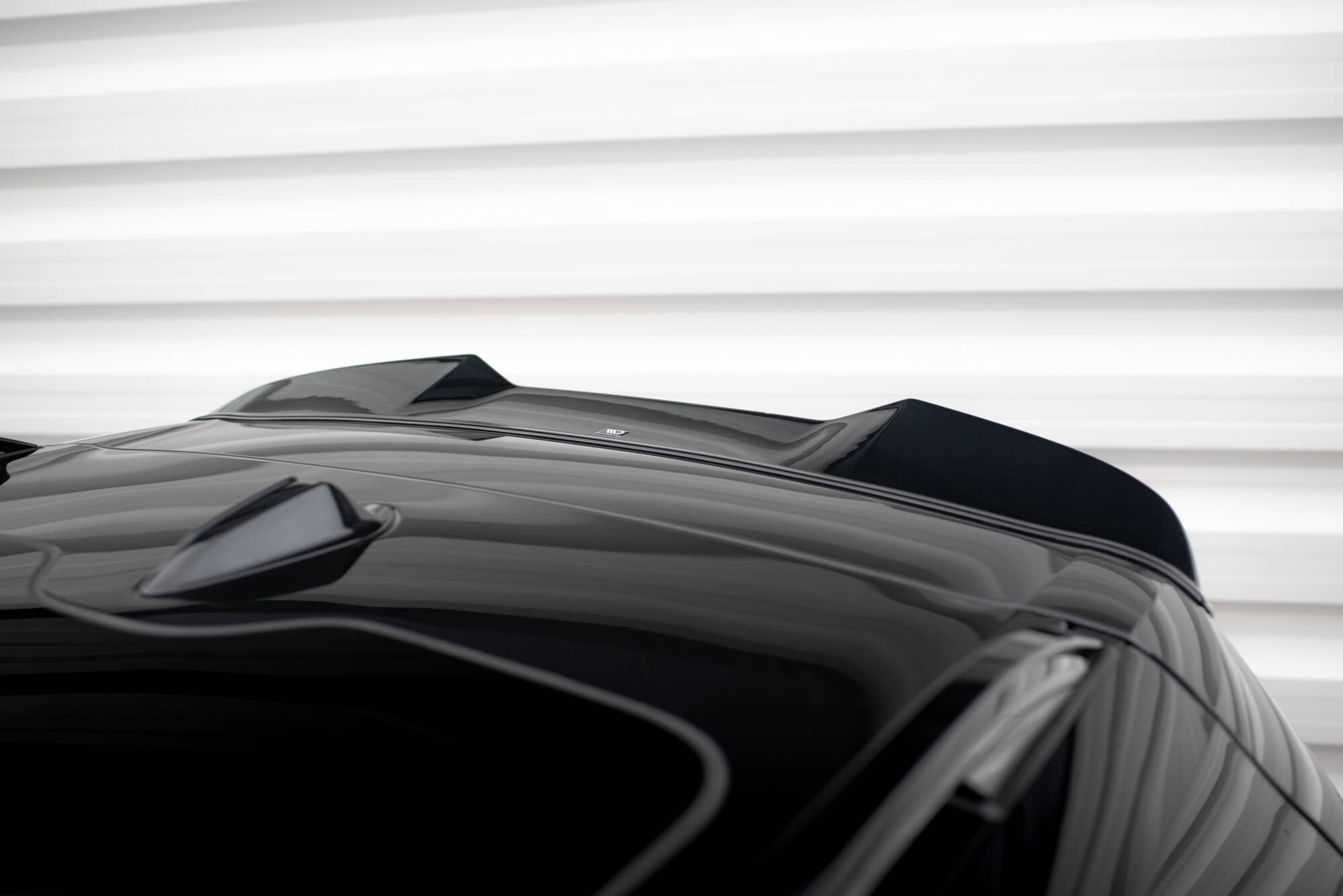 Heck Spoiler Aufsatz Abrisskante 3D passend für BMW X7 M-Paket G07 schwarz Hochglanz