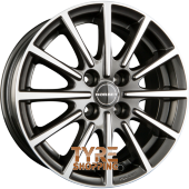 BORBET BL4 Mistral Anthracite Glossy Polished Einteilig 15 Zoll