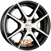 PLATIN P 73 Diamant Schwarz Frontpoliert Einteilig 15 Zoll