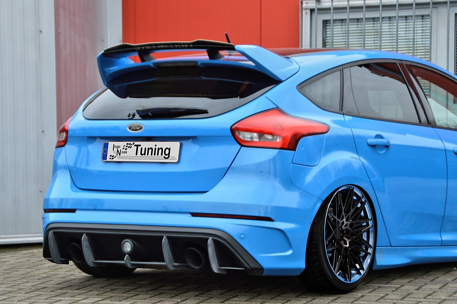 Bodykit für Ford Focus RS DYB-RS ab Bj. 2016 - aus ABS (Schwarz Matt)