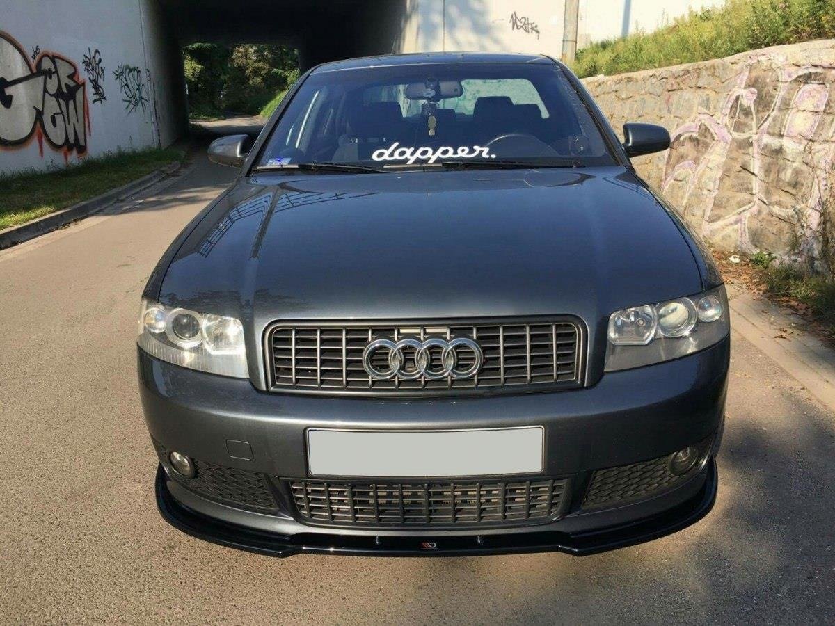 Front Ansatz V.2 für Audi A4 S-Line B6 schwarz Hochglanz