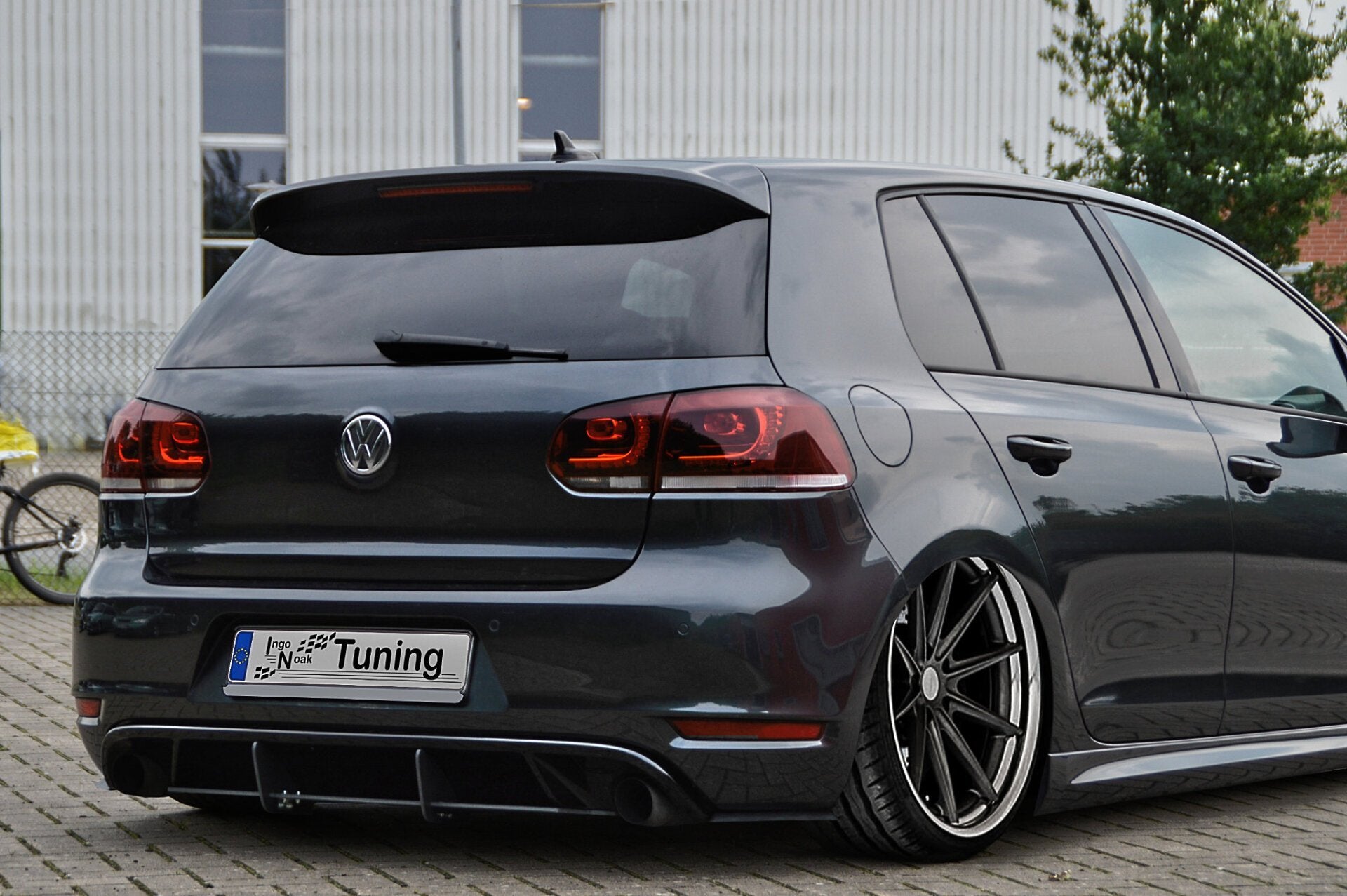 Bodykit für VW Golf 6 GTI Edition35 (Schwarz Matt)