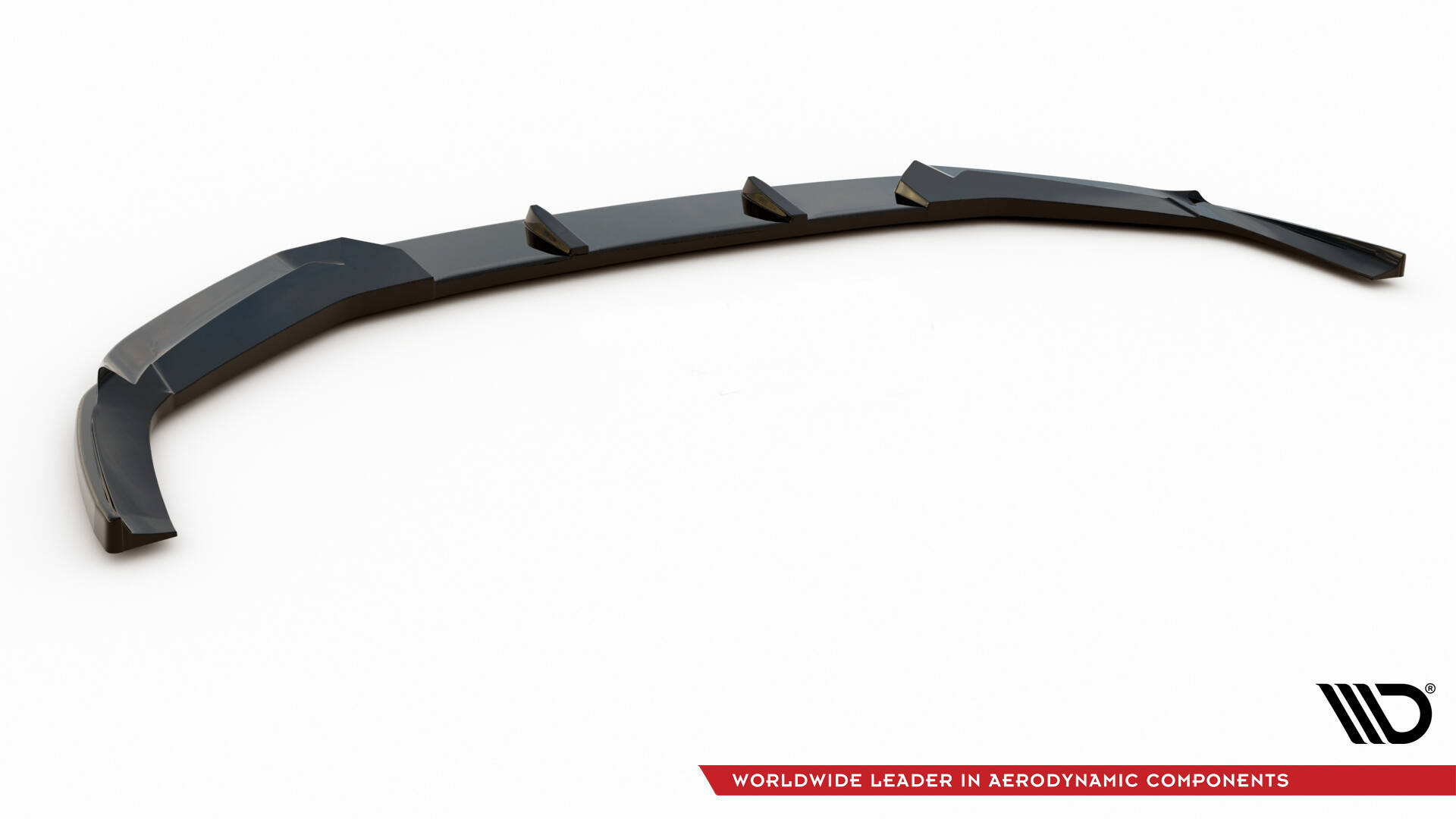 Front Ansatz V.1 für Audi RS6 C8 / C8 Facelift schwarz Hochglanz