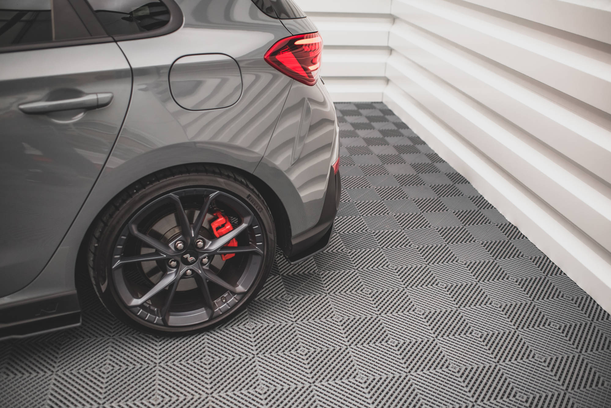 Street Pro Heck Ansatz Flaps passend für Hyundai I30 N Hatchback Mk3 FL