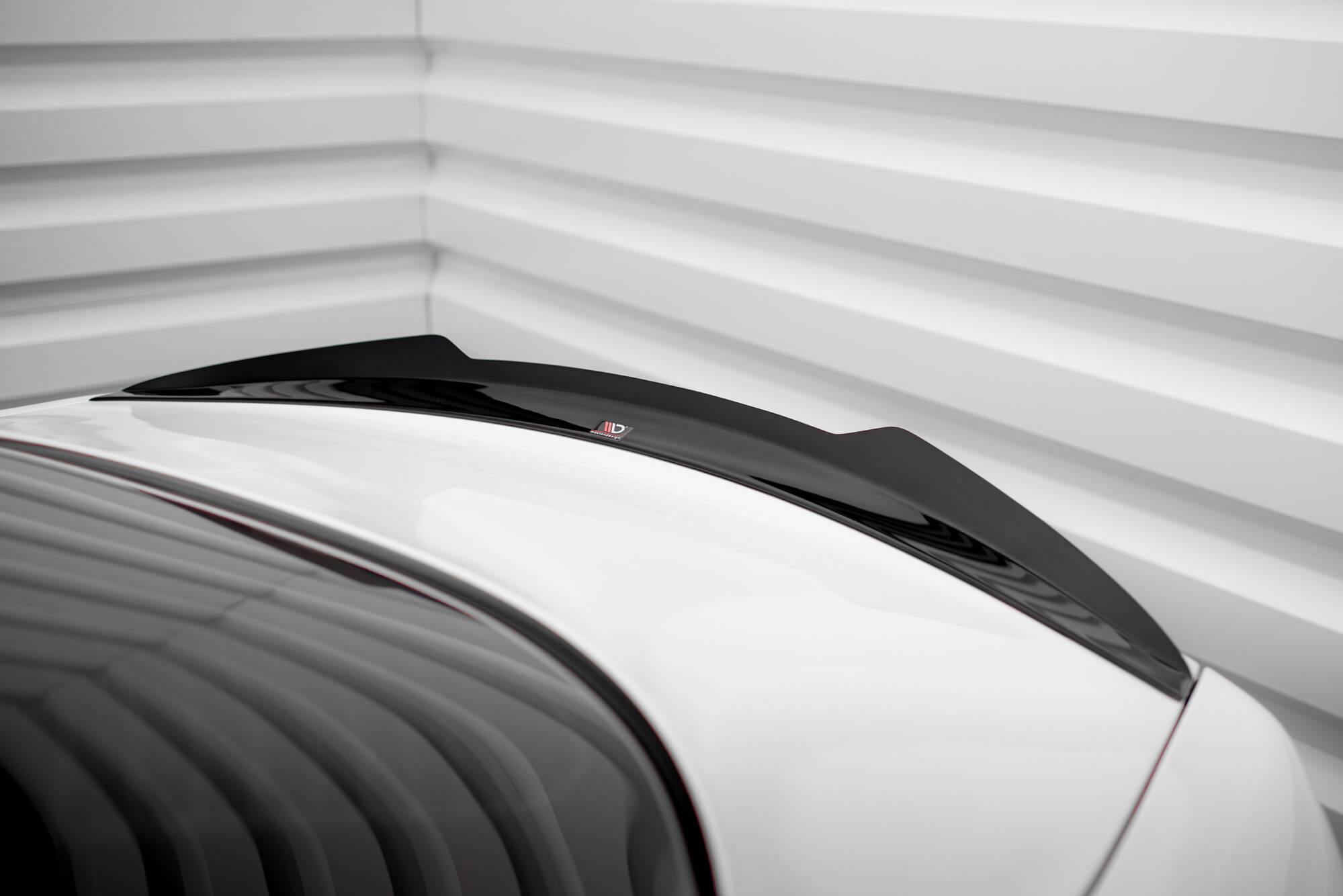 Heckspoiler Lippe passend für Maserati Granturismo S Mk1 schwarz Hochglanz