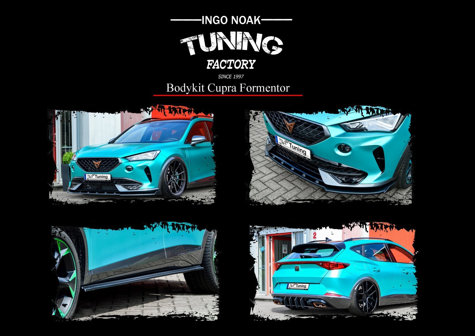 Bodykit für Cupra Formentor Bj.2020- (Schwarz Matt)