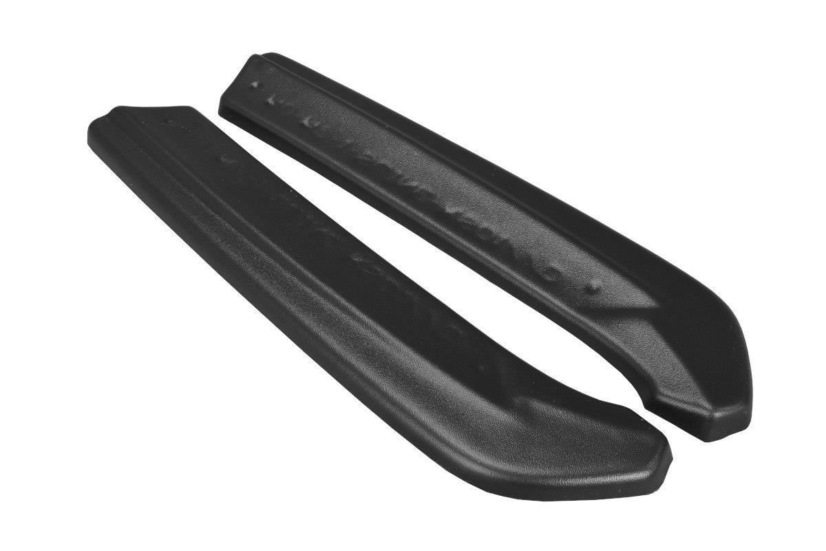 Heck Ansatz Flaps Diffusor V.1 für Audi A7 S-Line C7 schwarz Hochglanz