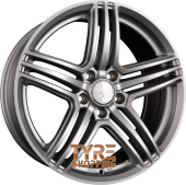 2DRV by WHEELWORLD WH12 Race Silber (RS) Einteilig 18 Zoll
