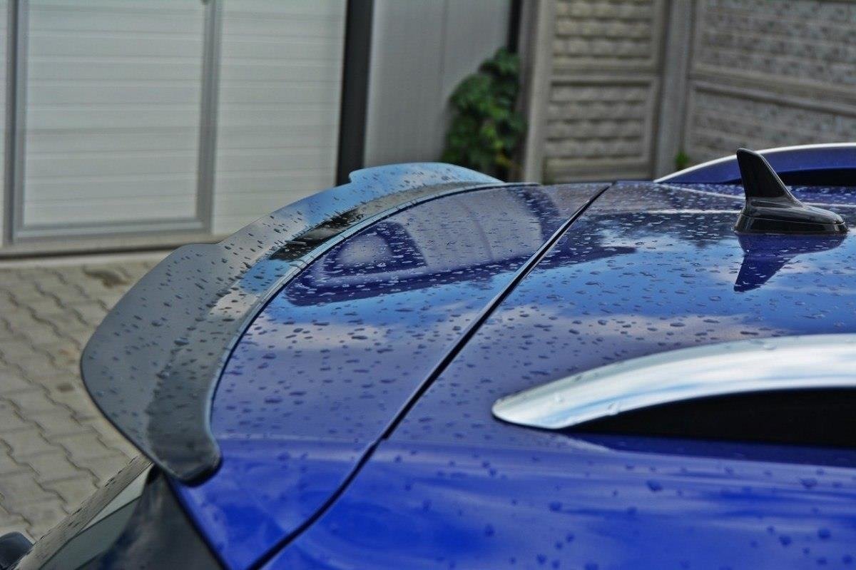 Heck Spoiler Aufsatz Abrisskante passend für VW Golf Variant Mk7 schwarz Hochglanz
