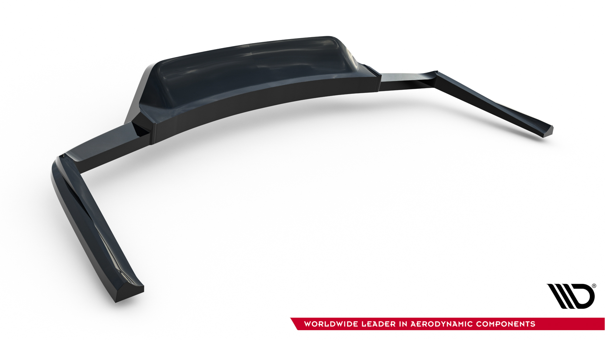 Diffusor Heckansatz passend für Maserati Ghibli Modena Mk3 FL schwarz Hochglanz