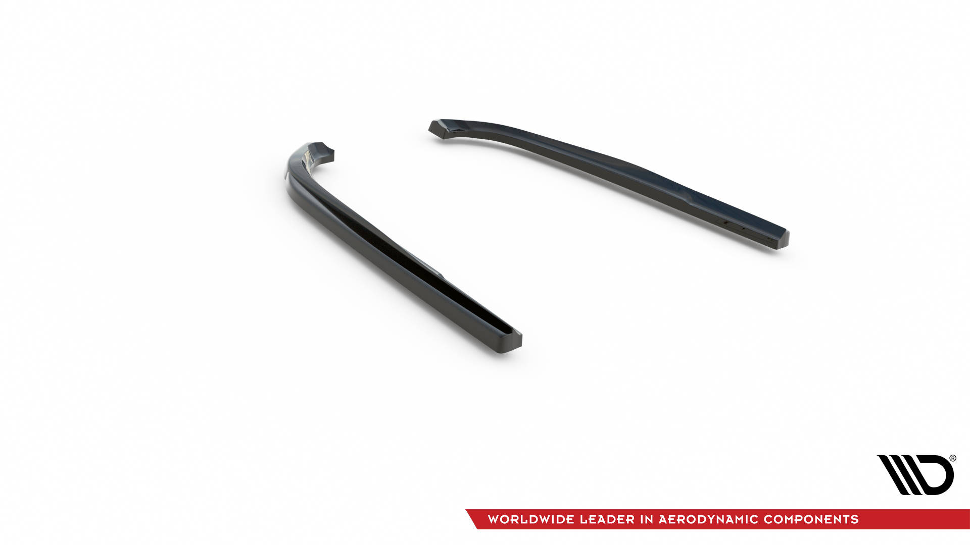 Street+ Heck Ansatz Flaps passend für Lexus GS F Mk4 FL schwarz Hochglanz