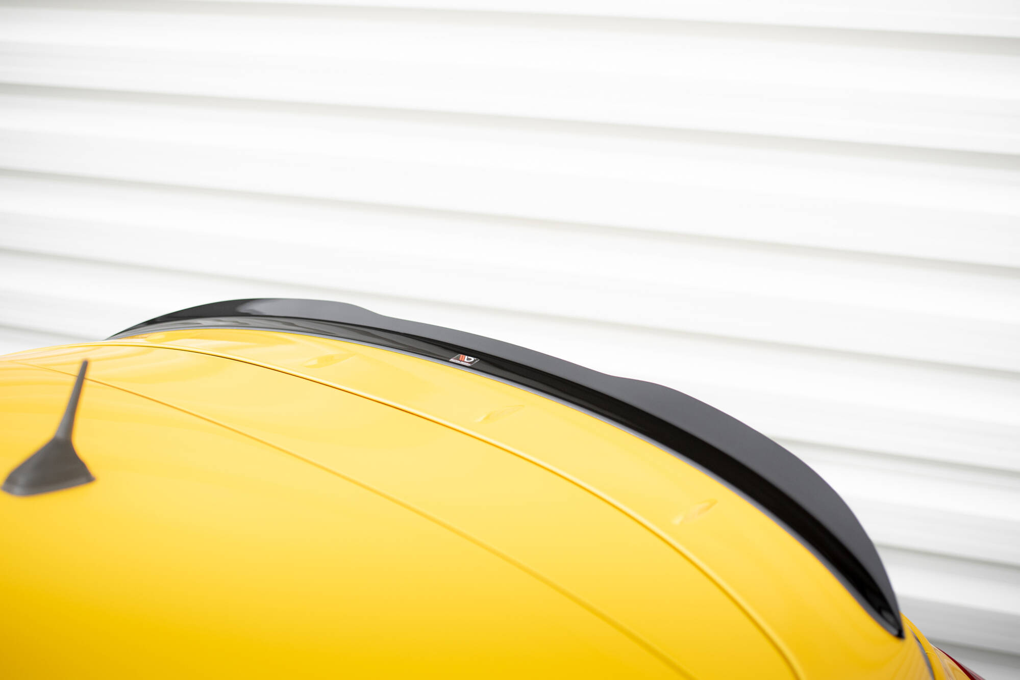 Heck Spoiler Aufsatz Abrisskante passend für Renault Megane RS Trophy / RS Cup Mk3 schwarz Hochglanz