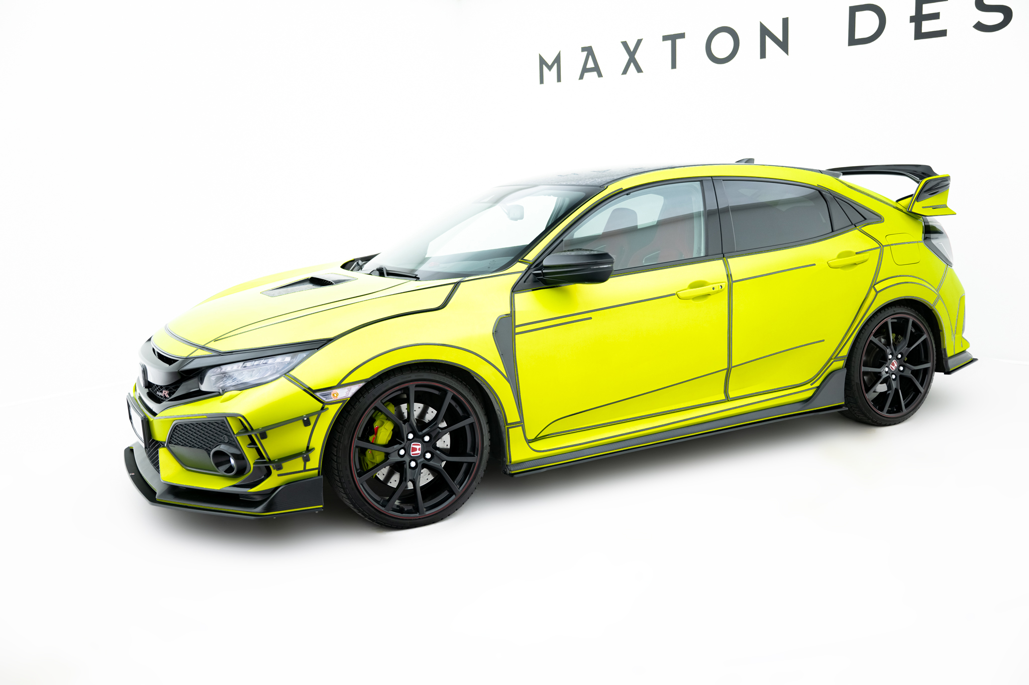 Street Pro Seitenschweller Leisten V.2 passend für Honda Civic Type-R Mk10 / Mk10 FL