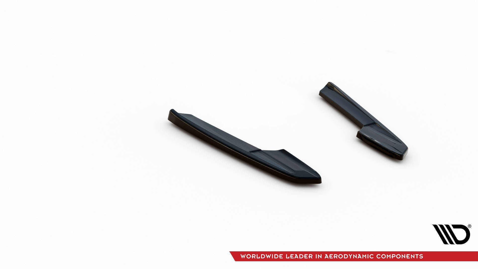 Street+ Heck Ansatz Flaps V.2 passend für Audi RS6 C8 / C8 FL schwarz Hochglanz
