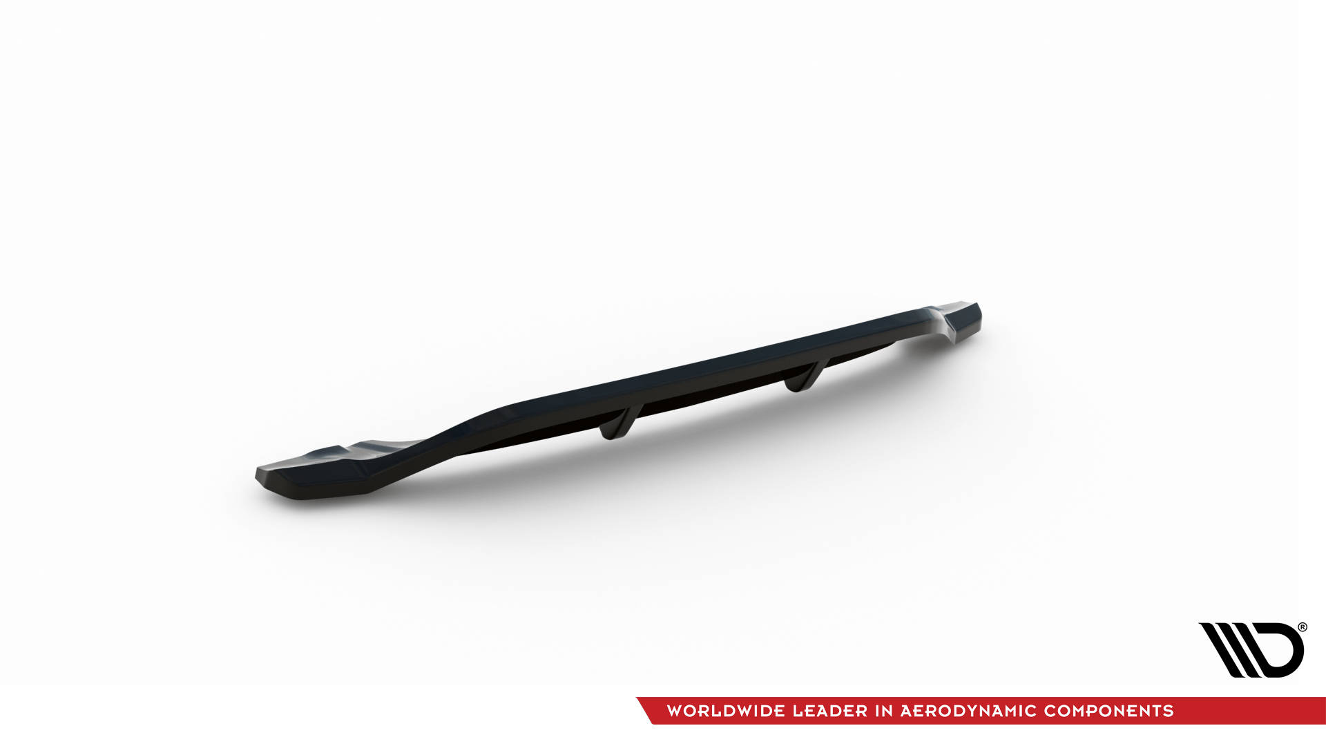Street+ Mittlerer Diffusor RACE Heck Ansatz passend für BMW X3 M40i / M40d G01 schwarz Hochglanz