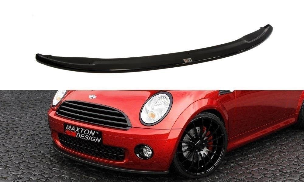 Street+ Spoilerlippe Front Ansatz passend für Mini Cooper schwarz Hochglanz