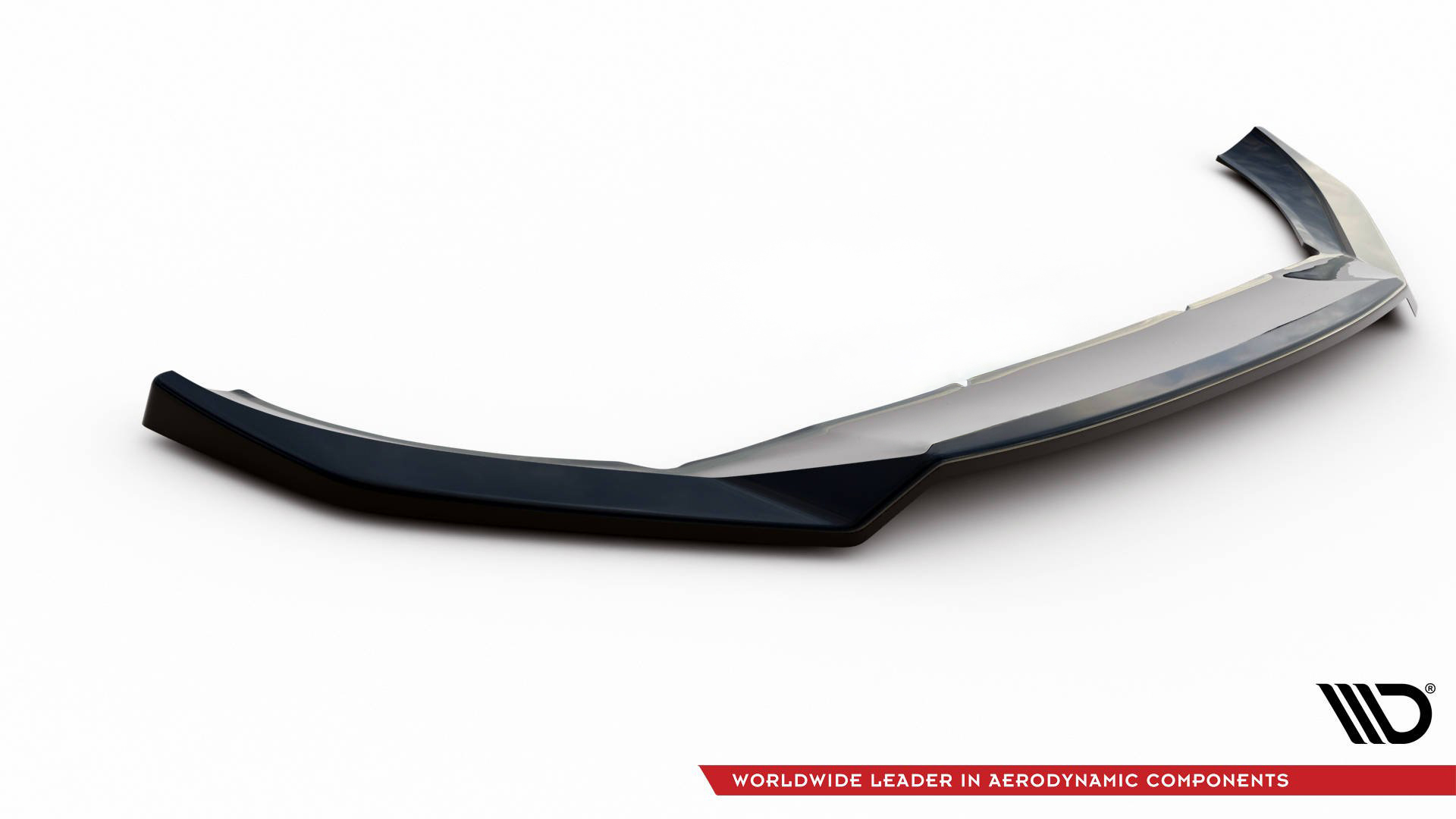 Street+ Spoilerlippe Front Ansatz V.1 passend für Volvo XC60 Mk2 R-Design schwarz Hochglanz