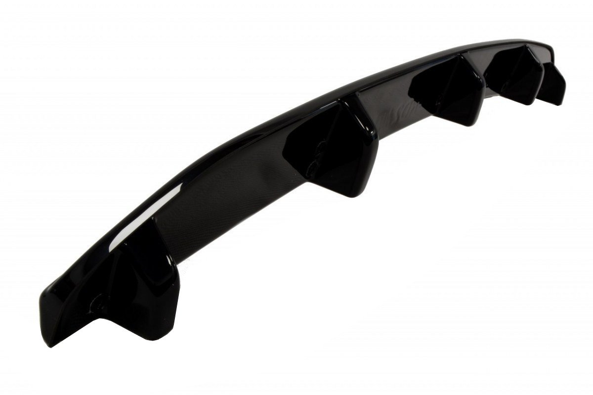 Mittlerer Cup Diffusor DTM Look Heck Ansatz für Mercedes-Benz CLS AMG-Line C218 schwarz Hochglanz