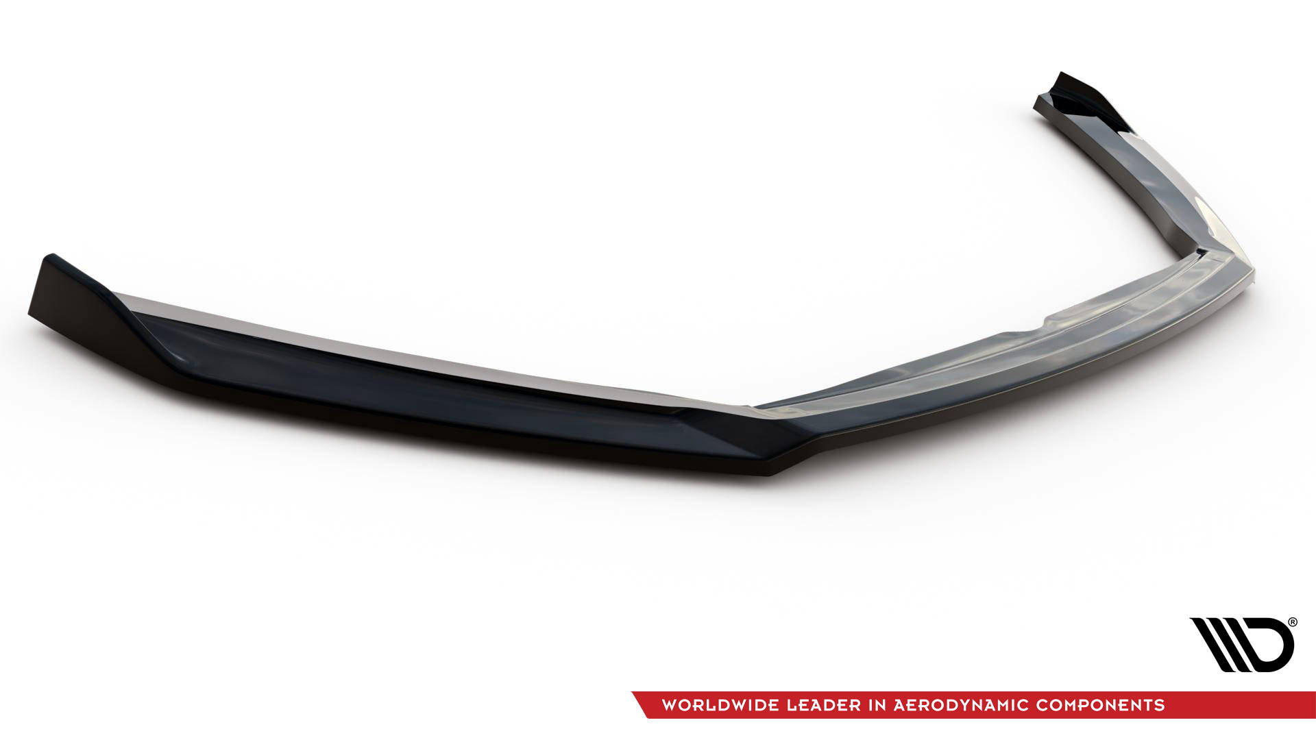Street+ Spoilerlippe Front Ansatz V.2 passend für Jaguar F-Type Mk1 FL schwarz Hochglanz