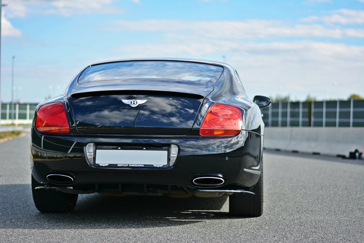 Diffusor Flaps passend für BENTLEY CONTINENTAL GT schwarz Hochglanz