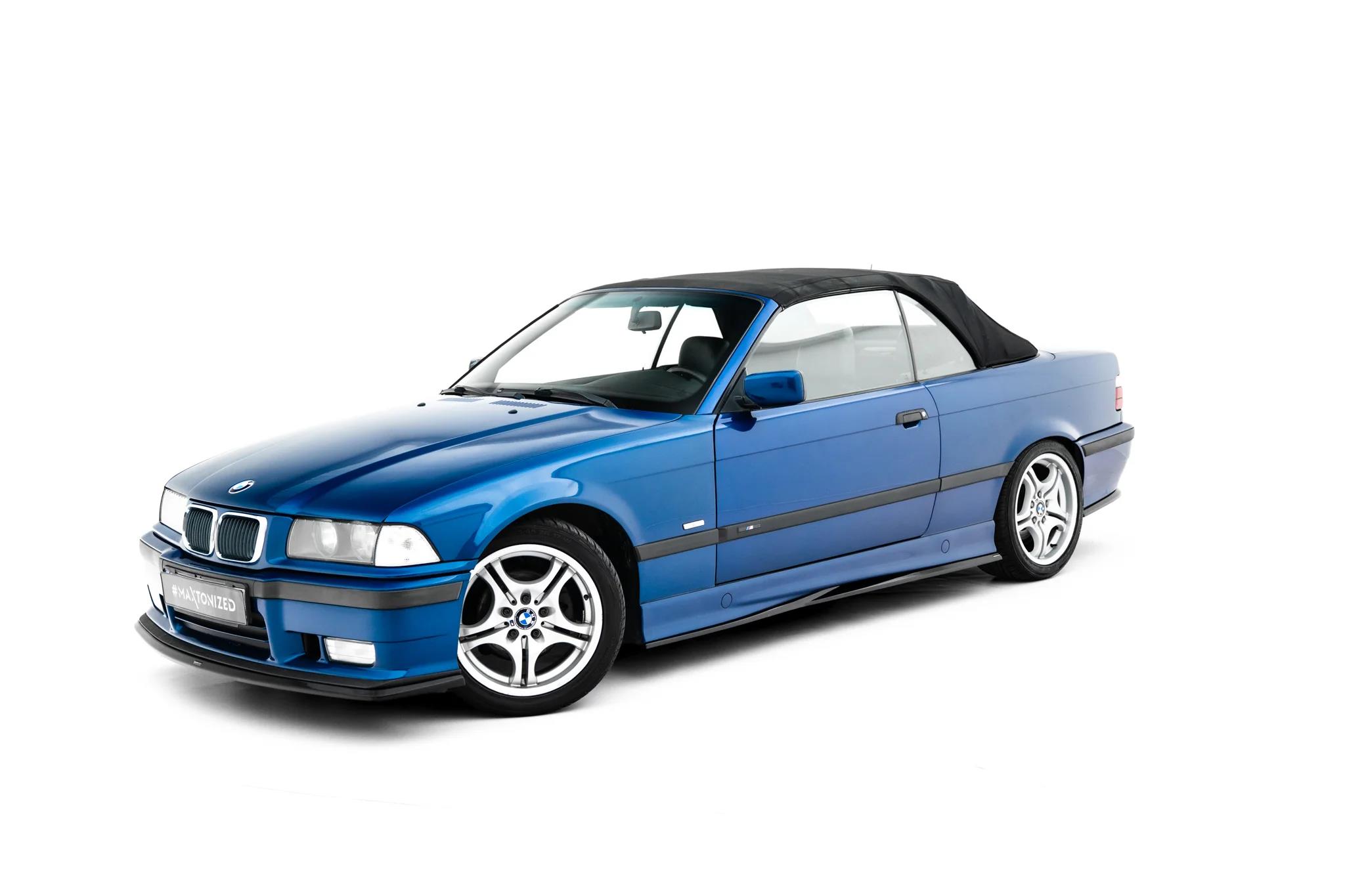 Seitenschweller Ansatz Paar passend für BMW M3 / 3 M-Paket Coupe / Cabrio E36 schwarz Hochglanz