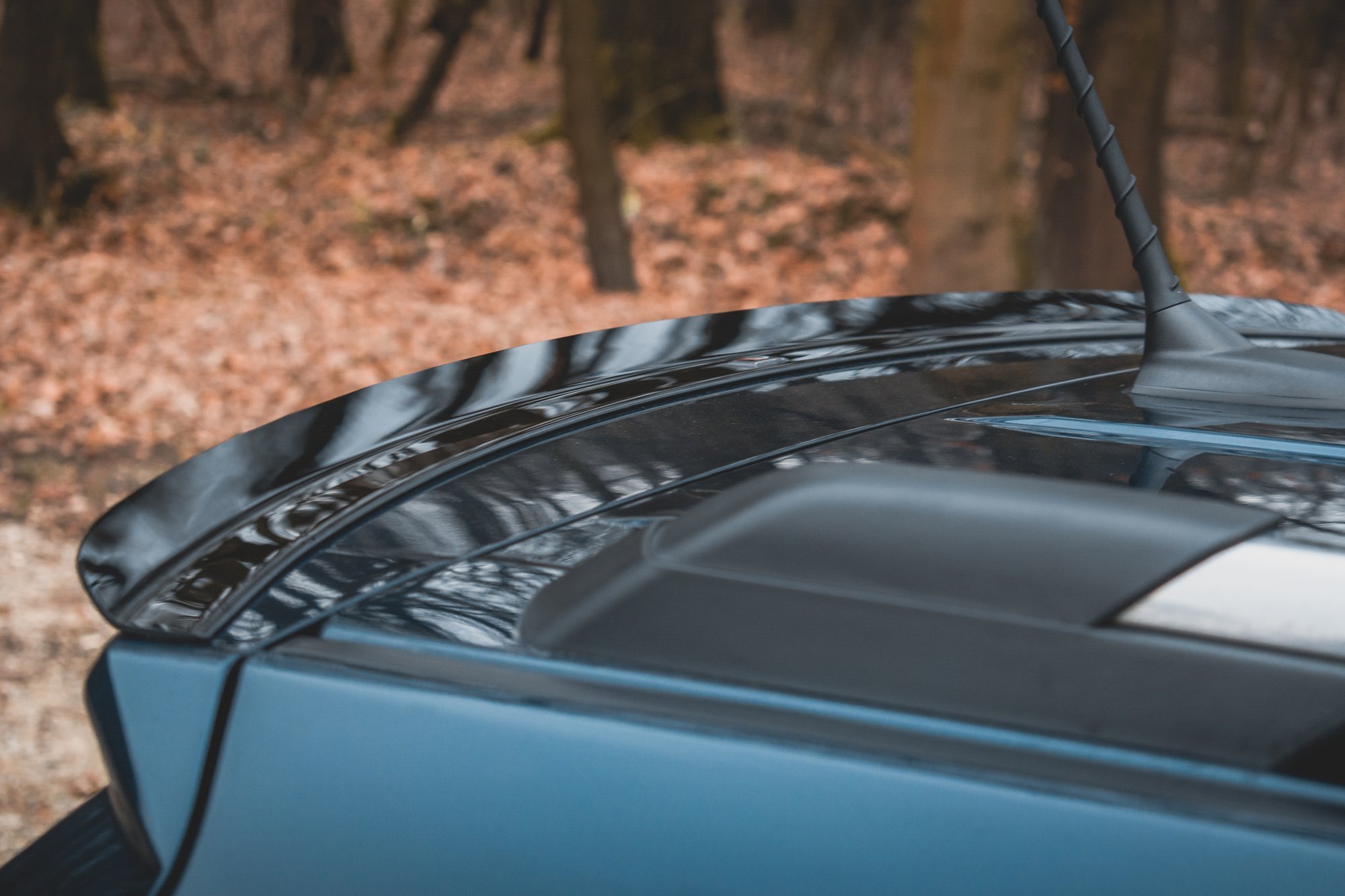 Spoiler CAP für Fiat Freemont schwarz Hochglanz