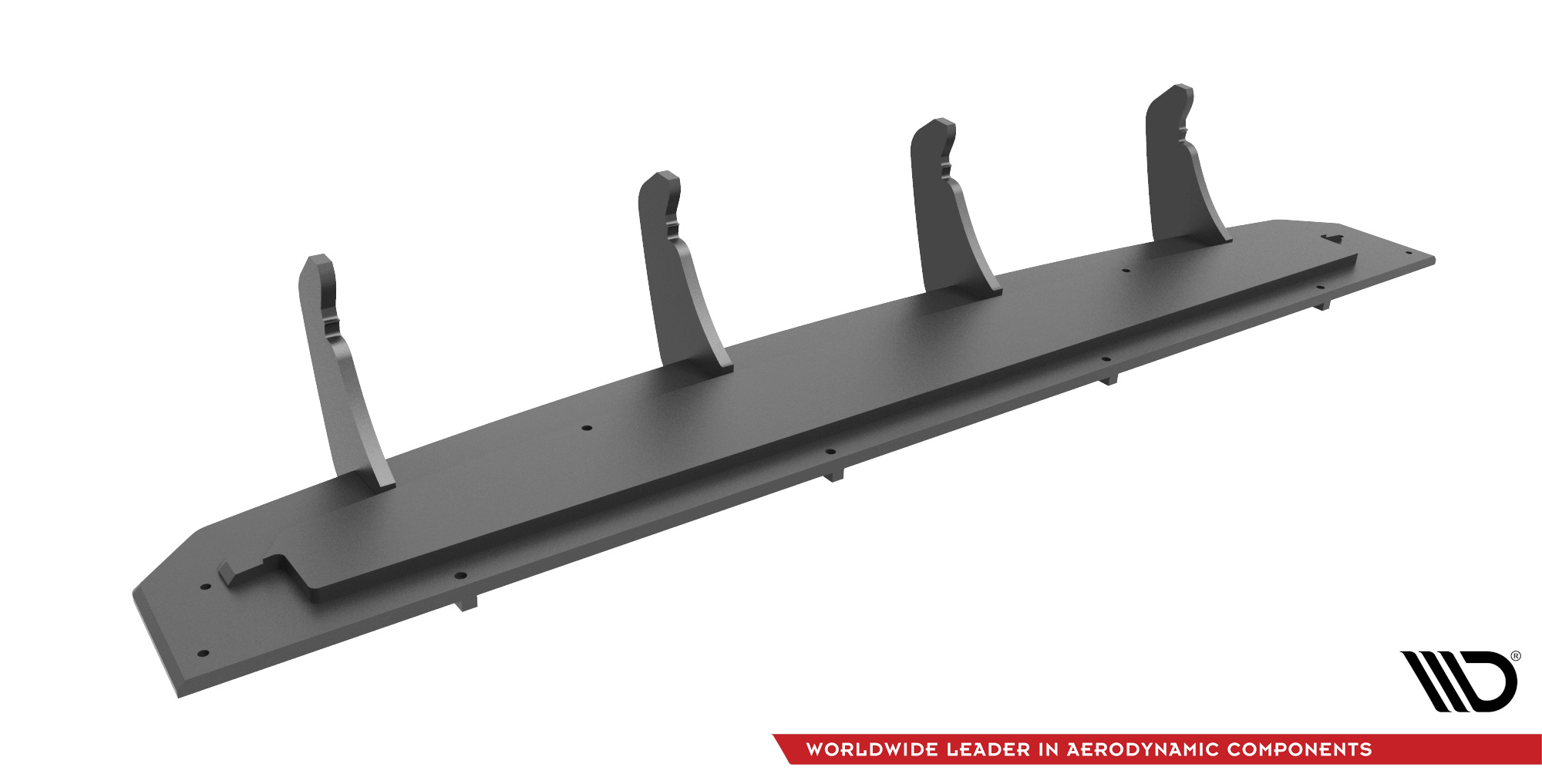 Street Pro Heckschürze Heck Ansatz Diffusor passend für Audi SQ8 / Q8 S-Line Mk1 rot