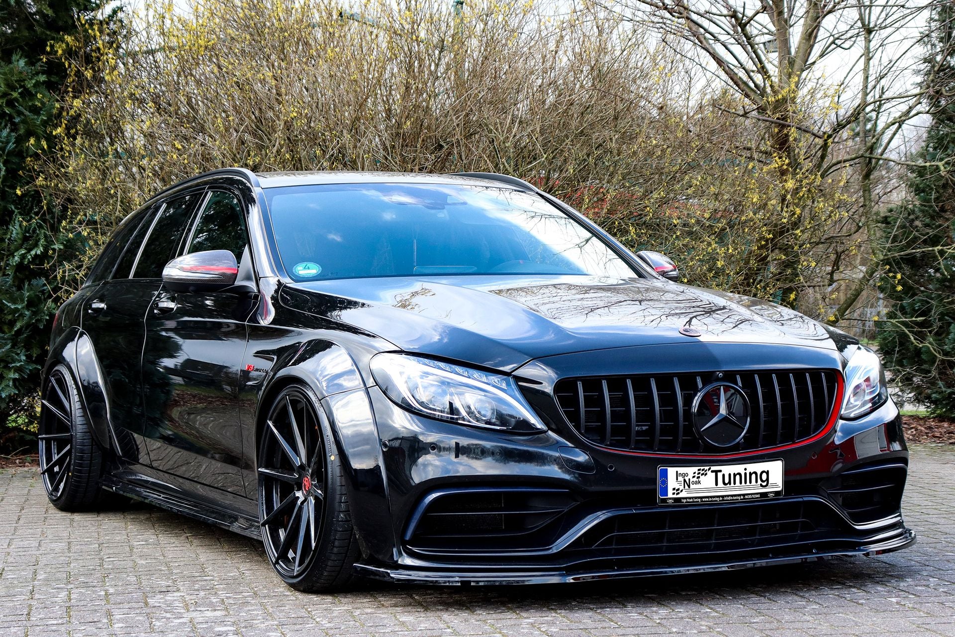 Widebodykit Radläufe für Mercedes C-Klasse W205 C63AMG+S Limousine