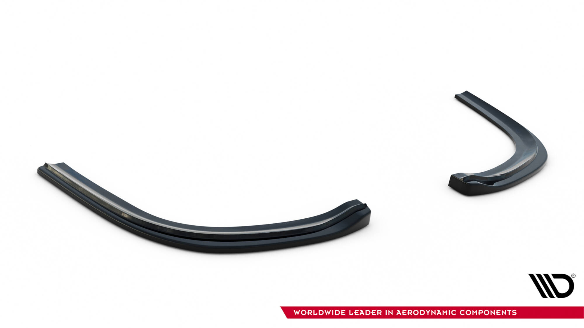 Heck Ansatz Flaps Diffusor für Ford Focus ST Kombi Mk3 / Mk3 Facelift schwarz Hochglanz