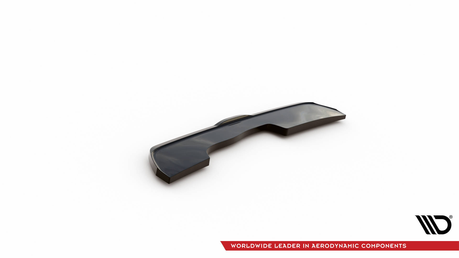 Street+ Mittlerer Diffusor Heck Ansatz passend für Hyundai Kona N Mk1 schwarz Hochglanz