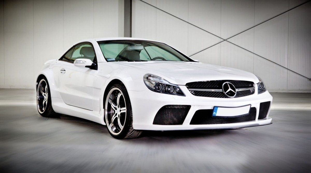 BODYKIT für MERCEDES SL R230 AMG BLACK SERIES LOOK