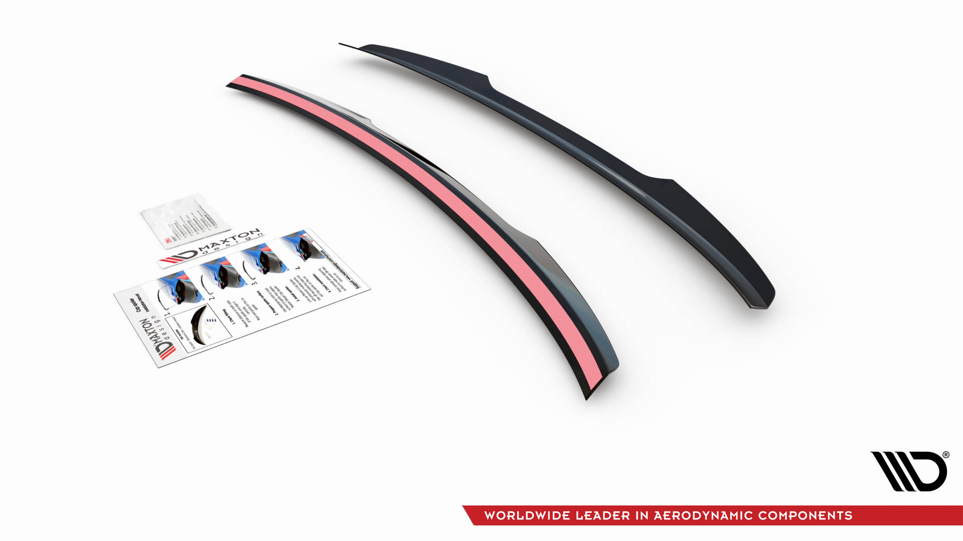 Heck Spoiler Aufsatz Abrisskante passend für VW Passat Limousine B8 FL schwarz Hochglanz