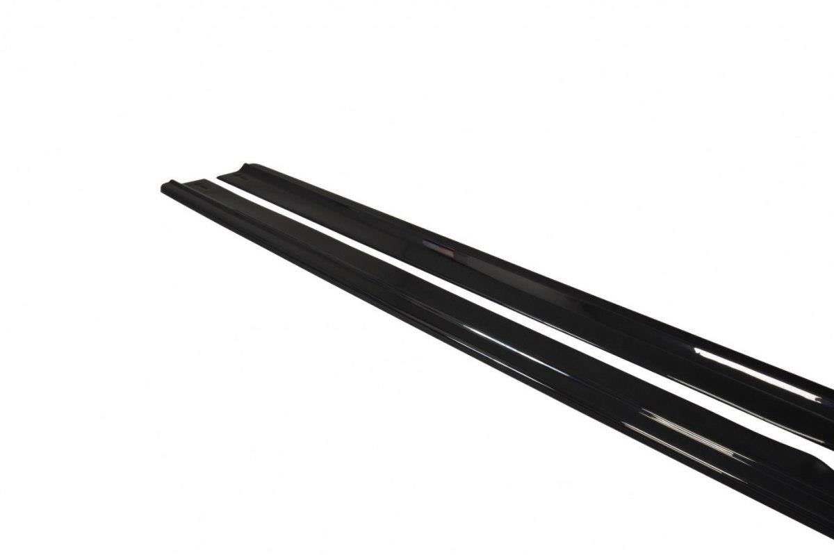 Seitenschweller Ansatz für Audi A8 D4 Carbon Look