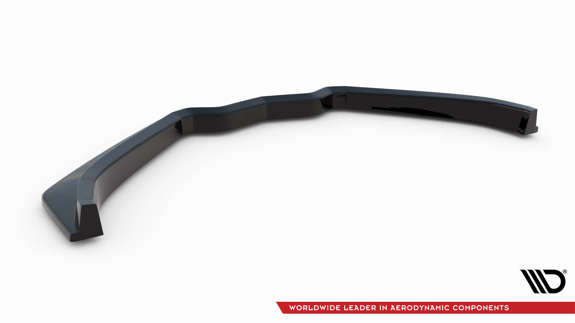 Front Ansatz V.1 für Chevrolet Corvette Stingray / Z06 C7 schwarz Hochglanz