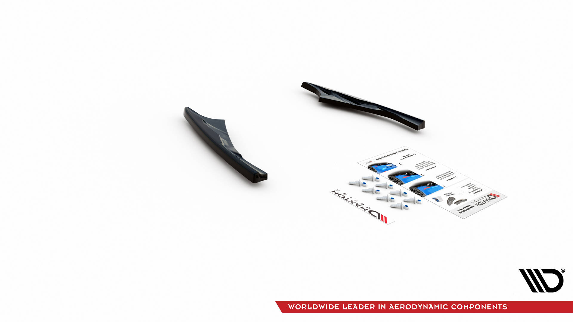 Street+ Heck Ansatz Flaps passend für Audi SQ8 Mk1 schwarz Hochglanz
