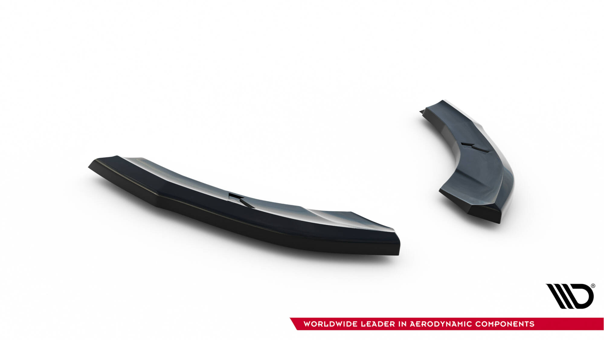 Street+ Heck Ansatz Flaps passend für Kia SPORTAGE mk4 GT-Line schwarz Hochglanz