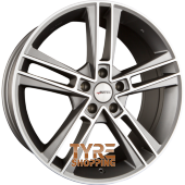 AUTEC RIAS (R) Titansilber Matt Poliert Einteilig 20 Zoll