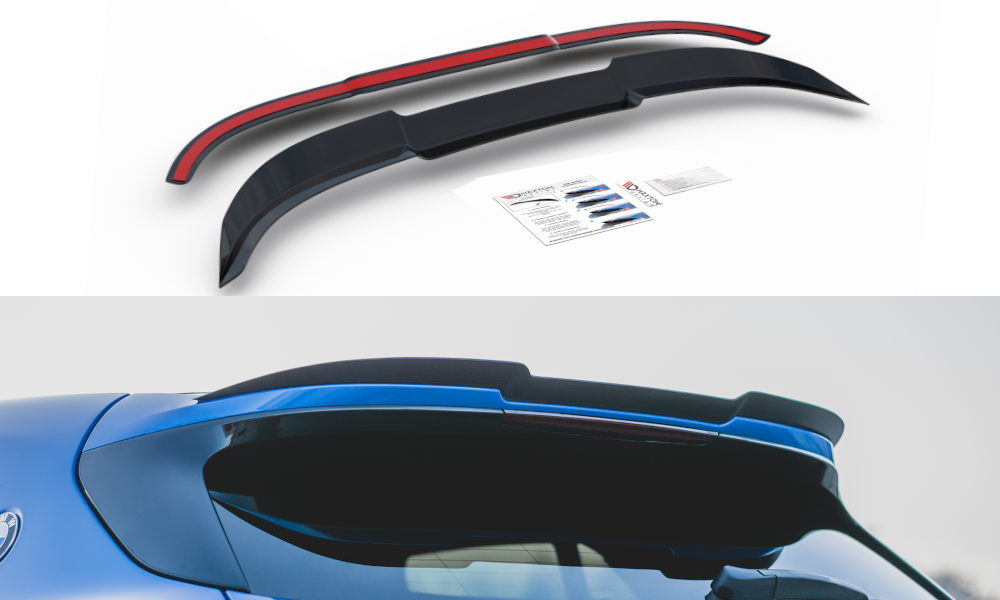 Spoiler CAP für BMW X2 F39 M-Paket schwarz Hochglanz
