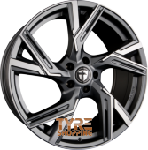 TOMASON AR1 Anthracite Diamond Polished Einteilig 19 Zoll