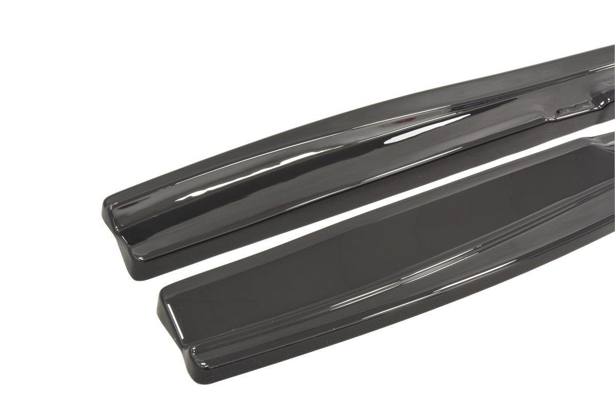 Seitenschweller Ansatz für Fiat Punto Evo Abarth Carbon Look