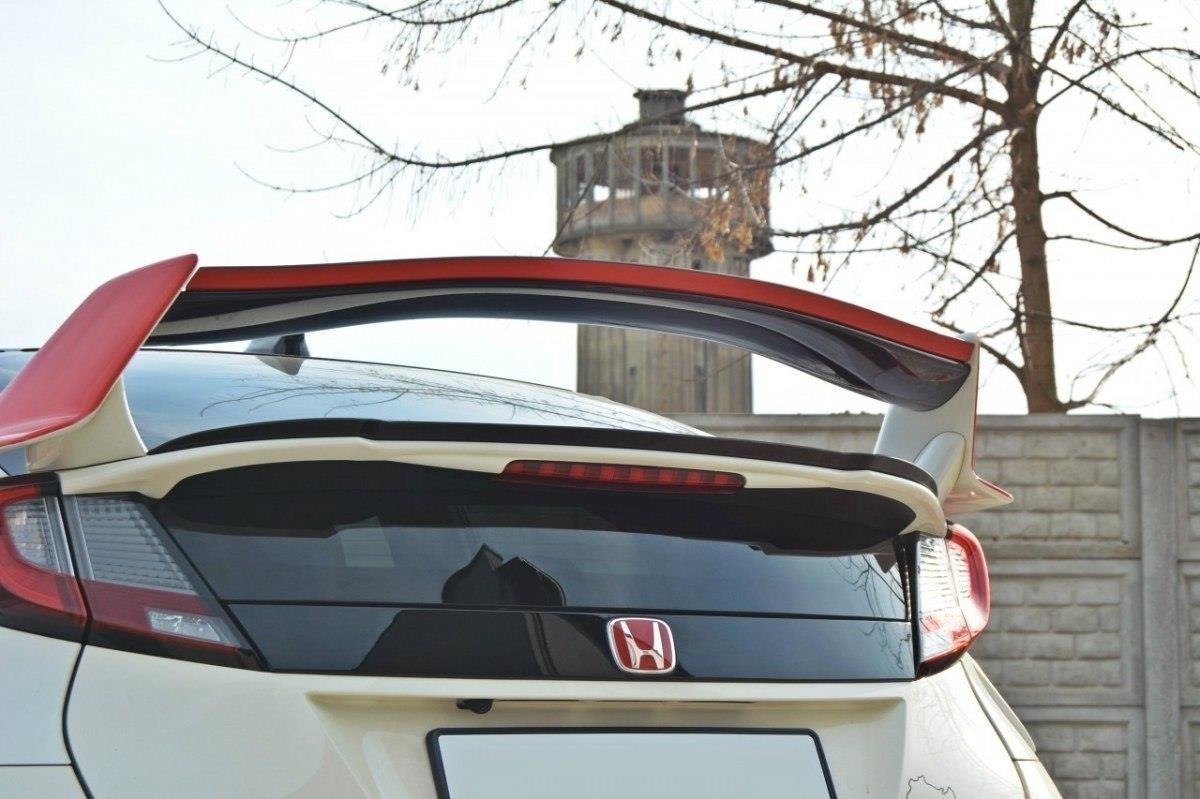 Spoiler CAP für n.2 HONDA CIVIC IX TYPE R schwarz Hochglanz