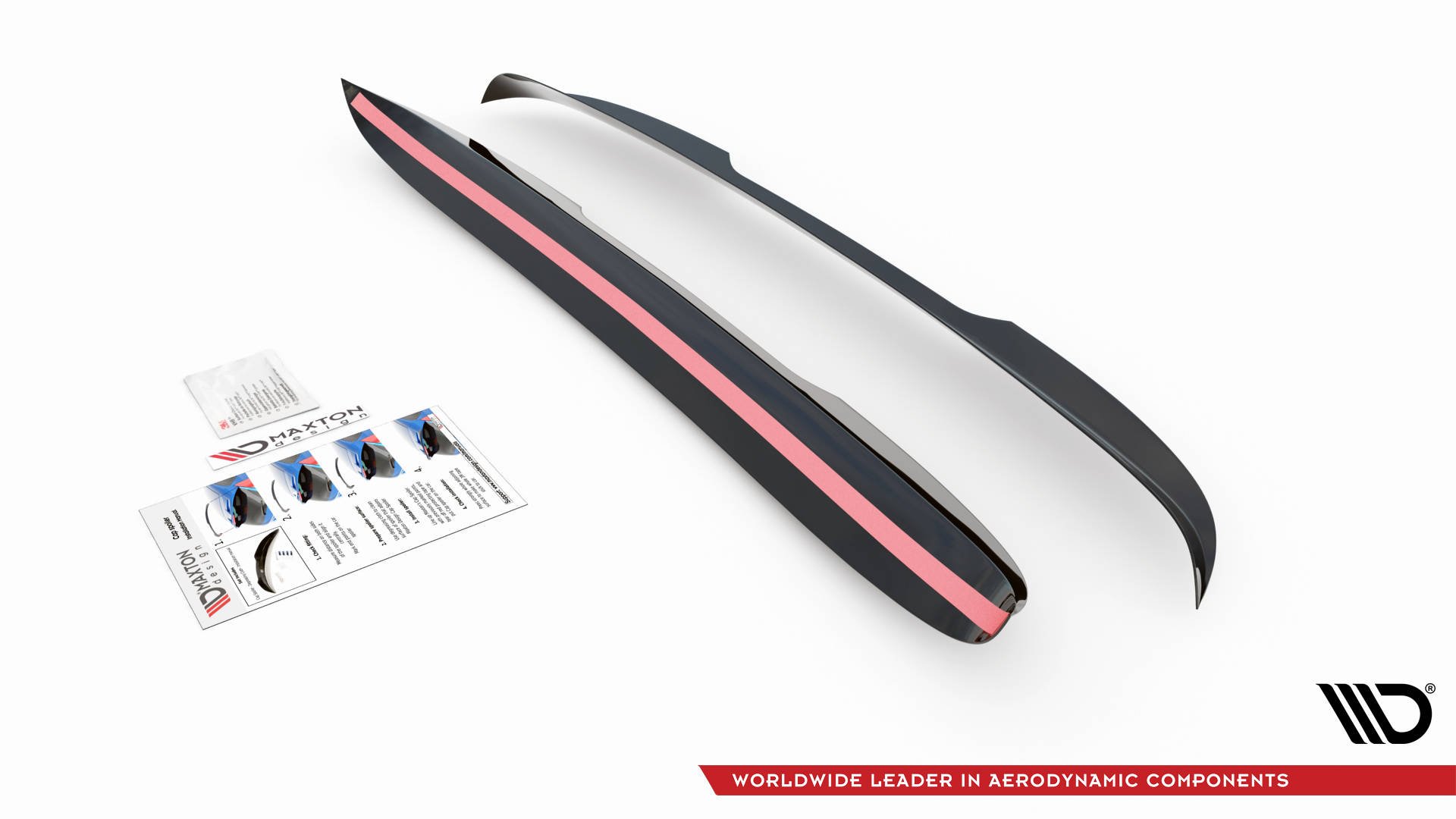 Heck Spoiler Aufsatz Abrisskante passend für Mercedes V-Klasse AMG-Line W447 FL schwarz Hochglanz