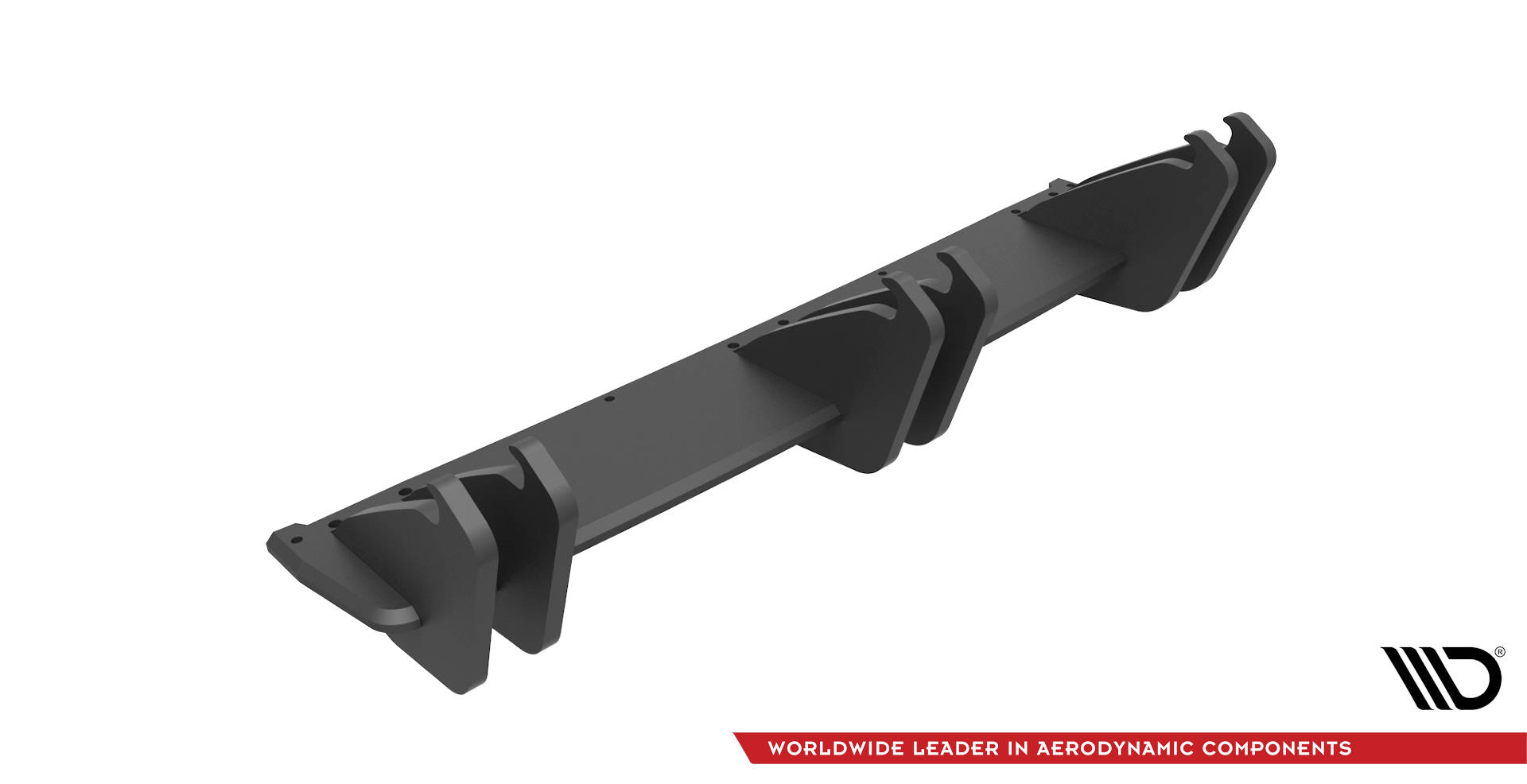 Street Pro Heckschürze Heck Ansatz Diffusor passend für VW Golf R Mk7 rot
