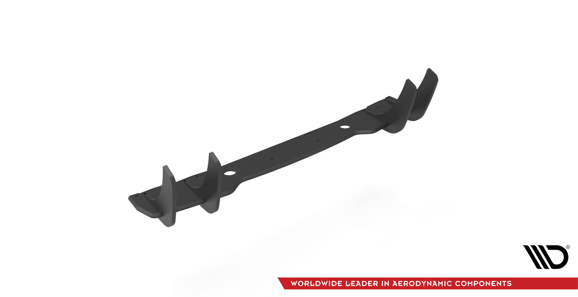 Street Pro Heckschürze Heck Ansatz Diffusor passend für Dodge Durango RT Mk3 schwarz-rot