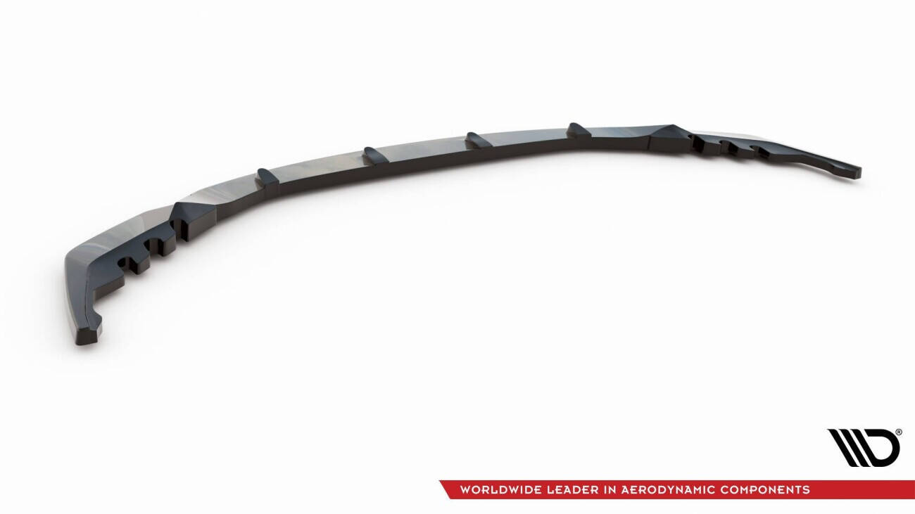 Street+ Spoilerlippe Front Ansatz V.2 passend für BMW M3 Limousine / Touring G80 / G81 schwarz Hochglanz