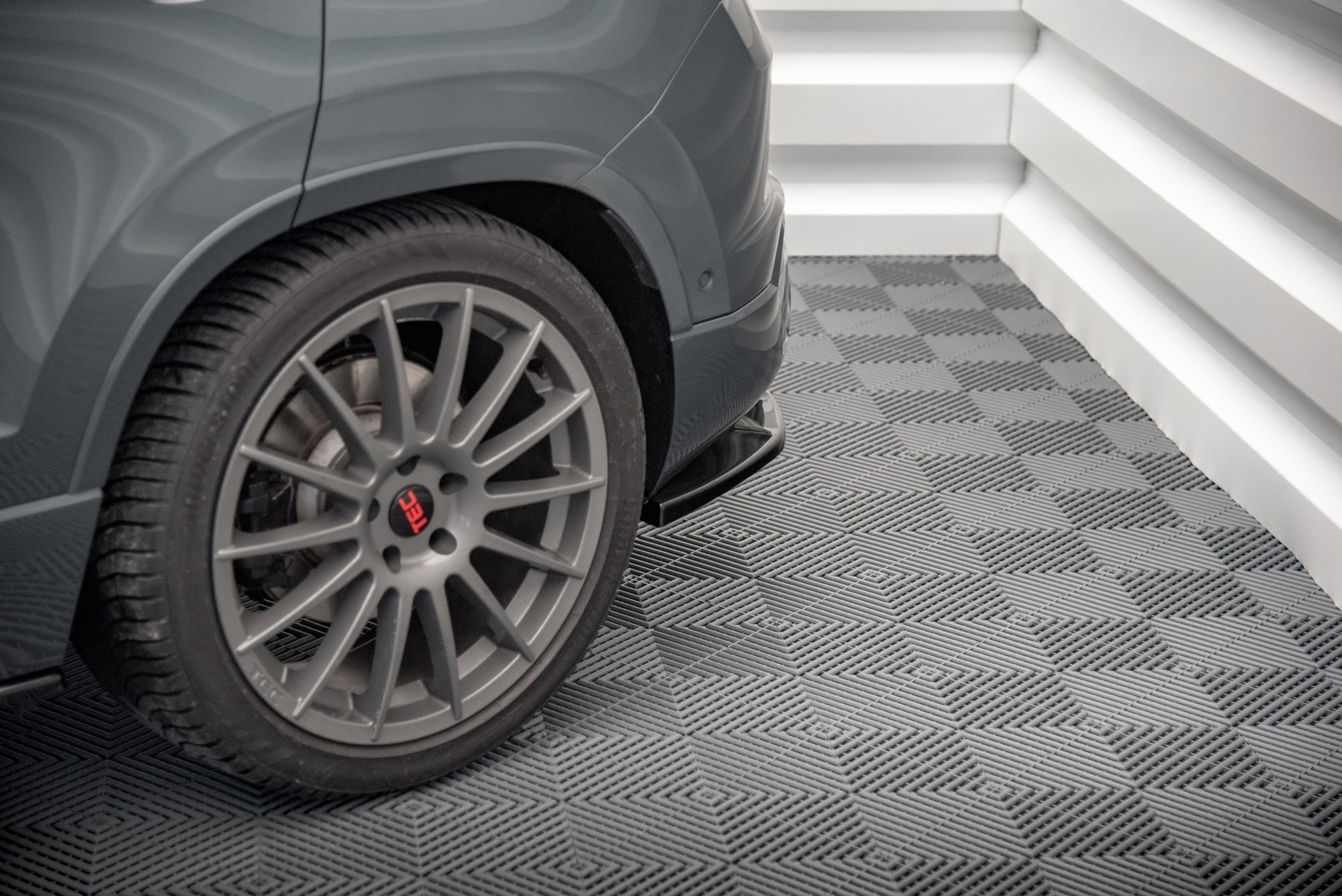 Diffusor Flaps passend für CUPRA Ateca Mk1 / Mk1 FL schwarz Hochglanz