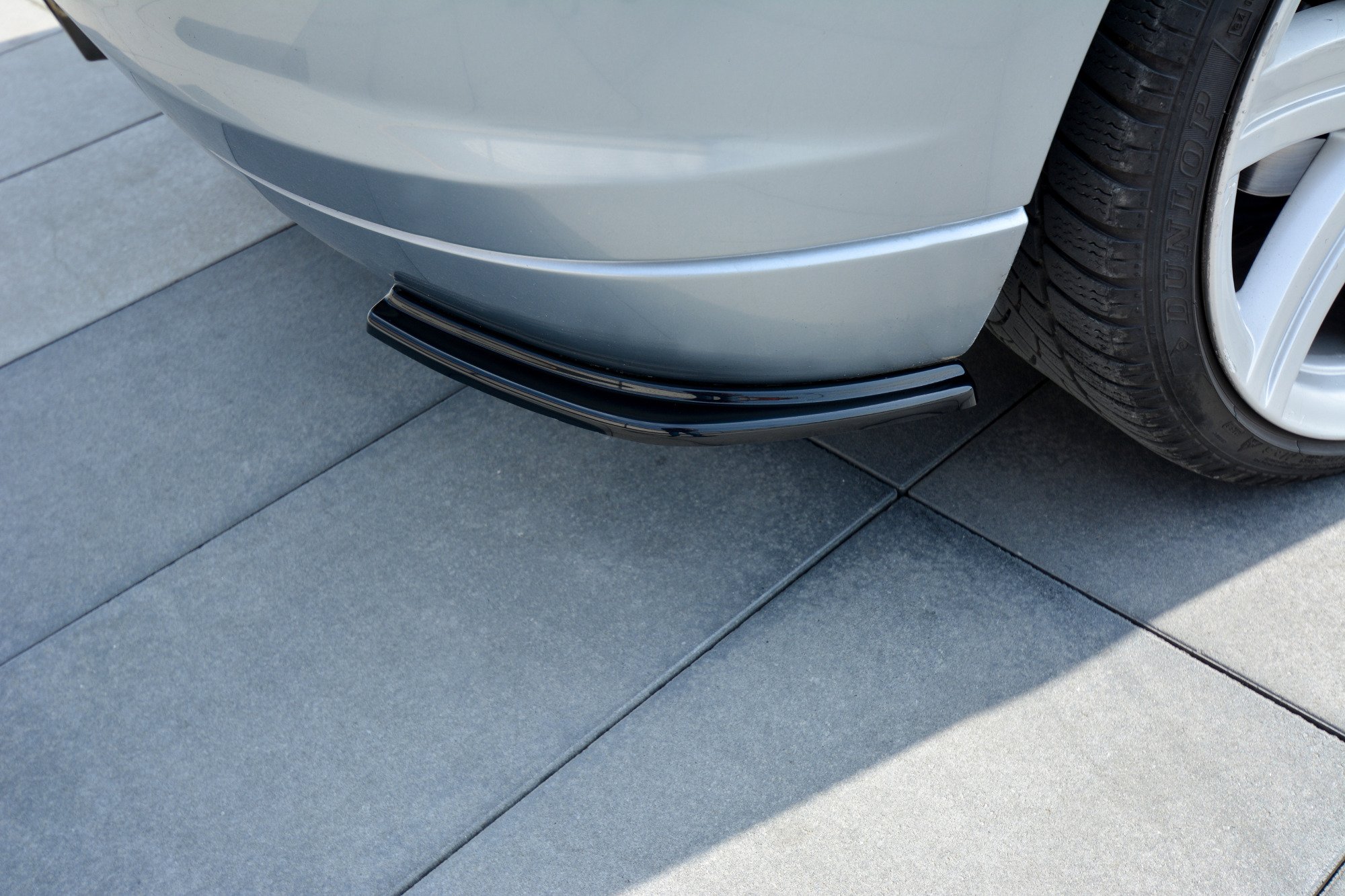 Diffusor Flaps passend für CHRYSLER CROSSFIRE schwarz Hochglanz