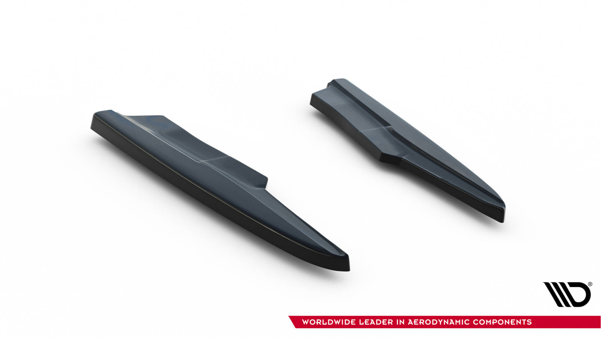 Street+ Heck Ansatz Flaps passend für Audi SQ7 Mk2 4M FL schwarz Hochglanz